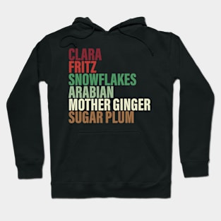 Clara Fritz Snowflakes Arabian Mother Ginger Hoodie